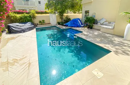 Pool image for: Villa - 3 Bedrooms - 4 Bathrooms for rent in Zulal 2 - Zulal - The Lakes - Dubai, Image 1