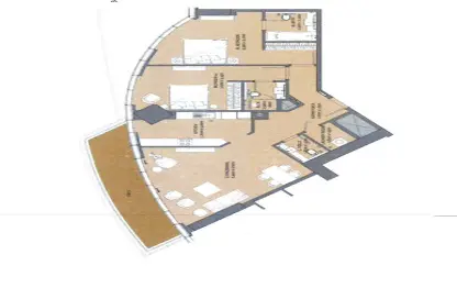 Apartment - 2 Bedrooms - 3 Bathrooms for sale in Imperial Avenue - Downtown Dubai - Dubai