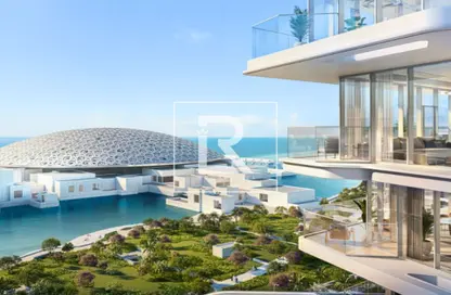 شقة - غرفة نوم - 2 حمامات للبيع في اللوفرأبو ظبي ريزيدينس - منطقة السعديات الثقافية - جزيرة السعديات - أبوظبي