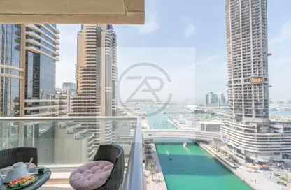 Apartment - 2 Bedrooms - 2 Bathrooms for rent in Iris Blue - Dubai Marina - Dubai