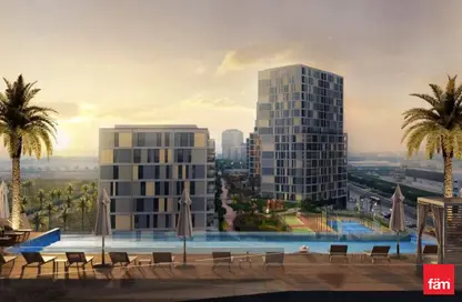 Apartment - 1 Bedroom - 2 Bathrooms for sale in Jannat - Midtown - Dubai Production City (IMPZ) - Dubai