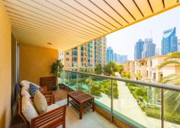 Balcony image for: Apartment - 1 bedroom - 2 bathrooms for sale in Al Mass Tower - Emaar 6 Towers - Dubai Marina - Dubai, Image 1