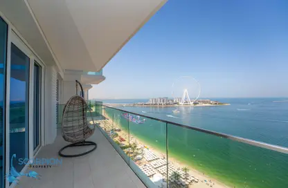 شقة - 3 غرف نوم - 4 حمامات للايجار في لا في - مساكن شاطئ الجميرا - دبي