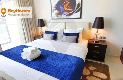 Apartment - Studio - 1 Bathroom for rent in Golf Veduta A - Golf Veduta Hotel Apartments - DAMAC Hills - Dubai