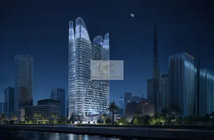 شقة - غرفة نوم - 2 حمامات للبيع في بن غاطي سكاي هول - الخليج التجاري - دبي