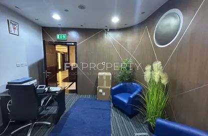 Office Space - Studio - 1 Bathroom for rent in The Prism - Business Bay - Dubai