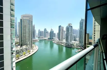 شقة - غرفة نوم - 2 حمامات للايجار في جام مارينا ريزيدنس - دبي مارينا - دبي