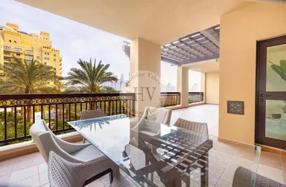 Terrace image for: Apartment - 2 Bedrooms - 4 Bathrooms for rent in The Fairmont Palm Residence North - The Fairmont Palm Residences - Palm Jumeirah - Dubai, Image 1