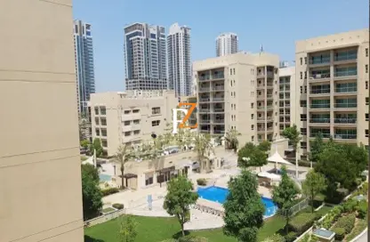 Apartment - 1 Bedroom - 1 Bathroom for rent in Al Dhafra 4 - Al Dhafra - Greens - Dubai