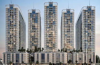 Apartment - 1 Bedroom - 2 Bathrooms for sale in Ajman Creek Towers - Al Rashidiya 1 - Al Rashidiya - Ajman