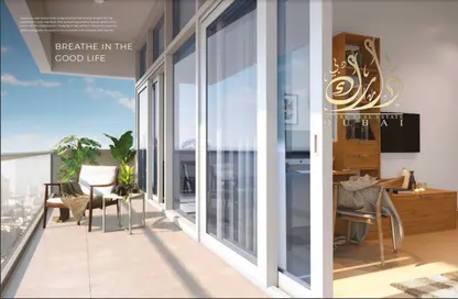Balcony image for: Apartment - 1 Bathroom for sale in Azizi Grand - Dubai Sports City - Dubai, Image 1