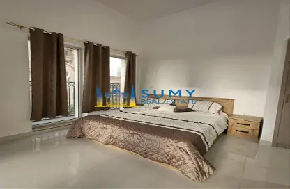 Room / Bedroom image for: Apartment - 2 Bedrooms - 2 Bathrooms for rent in Arabian - Canal Residence - Dubai Sports City - Dubai, Image 1
