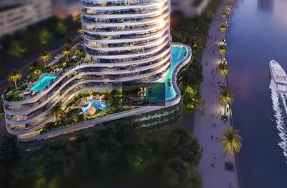 Outdoor Building image for: Apartment - 2 Bedrooms - 3 Bathrooms for sale in Canal Crown - Business Bay - Dubai, Image 1