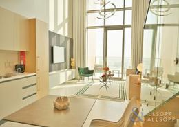 صورةغرفة المعيشة / غرفة الطعام لـ: دوبلكس - 1 غرفة نوم - 2 حمامات للبيع في فندق ومساكن إس إل إس دبي - الخليج التجاري - دبي, صورة 1