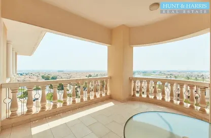 Terrace image for: Apartment - 1 Bathroom for rent in Royal breeze 3 - Royal Breeze - Al Hamra Village - Ras Al Khaimah, Image 1