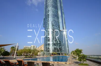 Apartment - 2 Bedrooms - 2 Bathrooms for rent in Sky Tower - Shams Abu Dhabi - Al Reem Island - Abu Dhabi