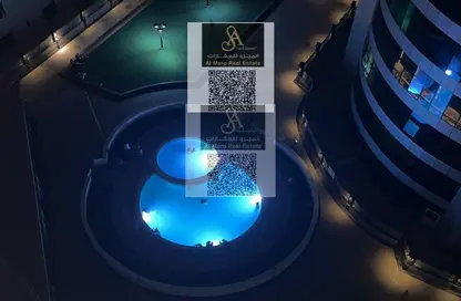 شقة - 1 حمام للبيع في أورينت تاور 1 - أورينت تاور - البستان - عجمان