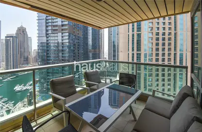 Apartment - 3 Bedrooms - 5 Bathrooms for sale in Al Mass Tower - Emaar 6 Towers - Dubai Marina - Dubai