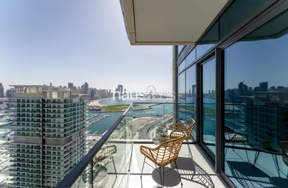 Apartment - 1 Bedroom - 1 Bathroom for rent in Beach Vista - EMAAR Beachfront - Dubai Harbour - Dubai