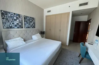 Apartment - 1 Bedroom - 2 Bathrooms for rent in Barcelo Residences - Dubai Marina - Dubai