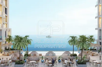 شقة - غرفة نوم - 2 حمامات للبيع في مساكن كورنيش عجمان - طريق كورنيش عجمان - عجمان