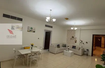 Apartment - 1 Bedroom - 2 Bathrooms for rent in Orient Tower 1 - Orient Towers - Al Bustan - Ajman