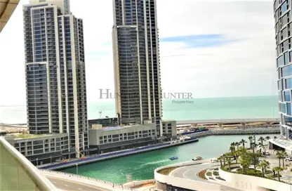 Water View image for: Apartment - 3 Bedrooms - 3 Bathrooms for sale in Dorra Bay - Dubai Marina - Dubai, Image 1