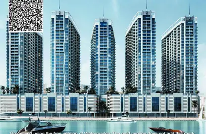 Apartment - 1 Bedroom - 2 Bathrooms for sale in Ajman Creek Towers - Al Rashidiya 1 - Al Rashidiya - Ajman