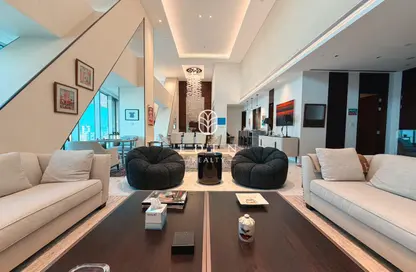 Penthouse - 3 Bedrooms - 4 Bathrooms for rent in Bridge Sky - Burj Khalifa Area - Downtown Dubai - Dubai