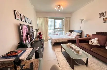 Apartment - Studio - 1 Bathroom for rent in Goldcrest Executive - JLT Cluster C - Jumeirah Lake Towers - Dubai