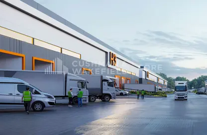 Warehouse - Studio - 1 Bathroom for rent in Terralogix Logistic Park - International City - Dubai