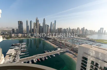 شقة - 2 غرف نوم - 2 حمامات للايجار في برج Marina Vista 2 - مارينا فيستا - إعمار بيتشفرونت - دبي هاربور - دبي
