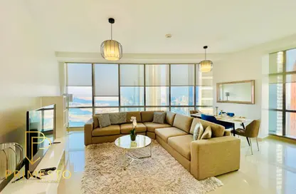 Apartment - 1 Bedroom - 2 Bathrooms for rent in Etihad Tower 2 - Etihad Towers - Corniche Road - Abu Dhabi