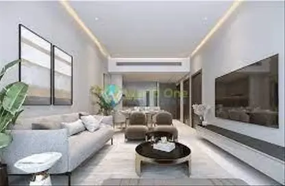 Living Room image for: Apartment - 2 Bedrooms - 3 Bathrooms for sale in Elbrus Tower - Jumeirah Village Triangle - Dubai, Image 1