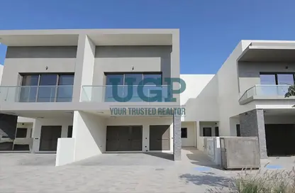 Outdoor Building image for: Townhouse - 2 Bedrooms - 3 Bathrooms for sale in The Cedars - Yas Acres - Yas Island - Abu Dhabi, Image 1