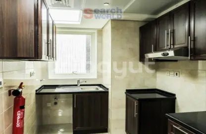 Kitchen image for: Apartment - 2 Bedrooms - 2 Bathrooms for rent in Hamdan Street - Abu Dhabi, Image 1