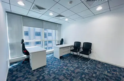 Office Space - Studio - 4 Bathrooms for rent in Hamdan Street - Abu Dhabi
