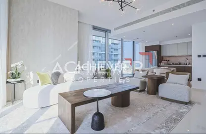 شقة - 2 غرف نوم - 2 حمامات للبيع في برج Beach Isle 2 - بيتش آيل - إعمار بيتشفرونت - دبي هاربور - دبي