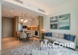 Living / Dining Room image for: Apartment - 1 bedroom - 2 bathrooms for sale in Address Harbour Point - Dubai Creek Harbour (The Lagoons) - Dubai, Image 1
