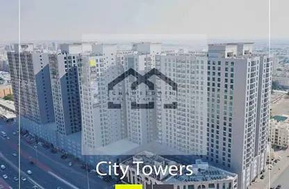 شقة - 2 غرف نوم - 2 حمامات للبيع في سيتي تاور - النعيمية - عجمان