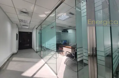 Office Space - Studio - 1 Bathroom for rent in Blue Tower - Sheikh Zayed Road - Dubai