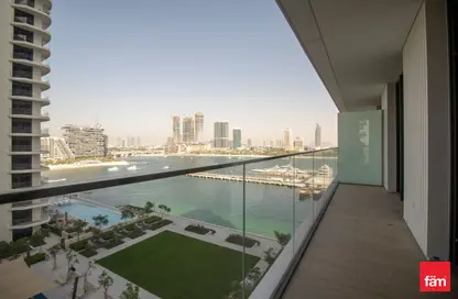 Apartment - 1 Bedroom - 2 Bathrooms for sale in Palace Beach Residence - EMAAR Beachfront - Dubai Harbour - Dubai