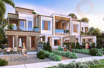 Townhouse - 4 Bedrooms - 5 Bathrooms for sale in Monte Carlo - Damac Lagoons - Dubai