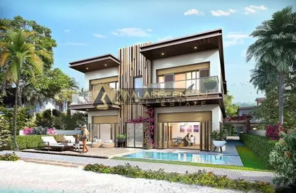 Outdoor House image for: Villa - 4 Bedrooms - 5 Bathrooms for sale in Ibiza - Damac Lagoons - Dubai, Image 1