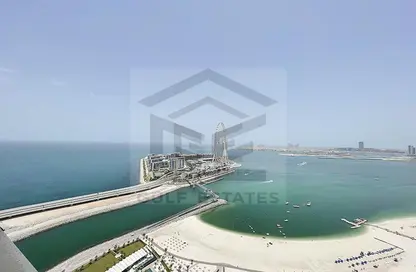 Apartment - 3 Bedrooms - 4 Bathrooms for rent in Jumeirah Gate Tower 1 - The Address Jumeirah Resort and Spa - Jumeirah Beach Residence - Dubai