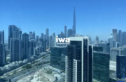 مكتب - استوديو للايجار في برج بورلينجتون - الخليج التجاري - دبي