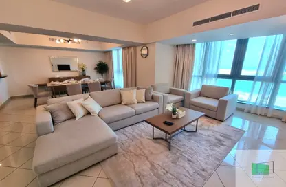 Apartment - 3 Bedrooms - 5 Bathrooms for rent in Capital Plaza Tower B - Capital Plaza - Corniche Road - Abu Dhabi