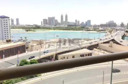 Apartment - 3 Bedrooms - 4 Bathrooms for rent in Al Khushkar - Shoreline Apartments - Palm Jumeirah - Dubai