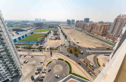 شقة - غرفة نوم - 2 حمامات للبيع في برج هيرا - مدينة دبي الرياضية - دبي