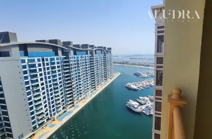 Apartment - 4 Bedrooms - 4 Bathrooms for rent in Marina Residences 1 - Marina Residences - Palm Jumeirah - Dubai